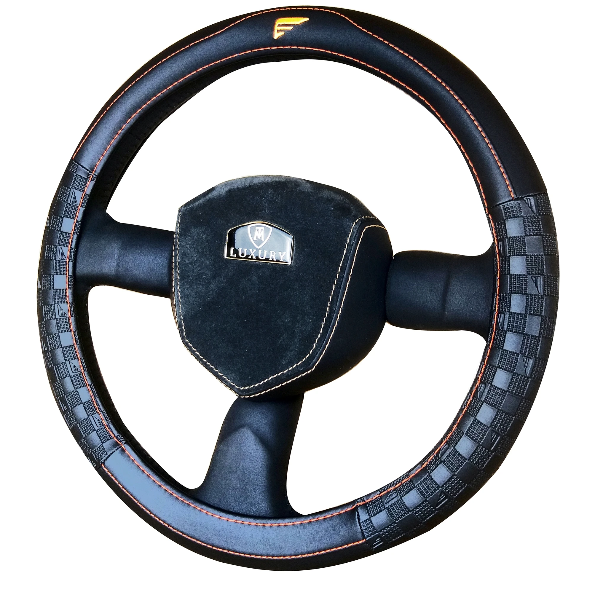 Premium Quality Steering wheel cover Cover Steering Wheel Cover Genuine Leather BTL04 Customized Designs Supported