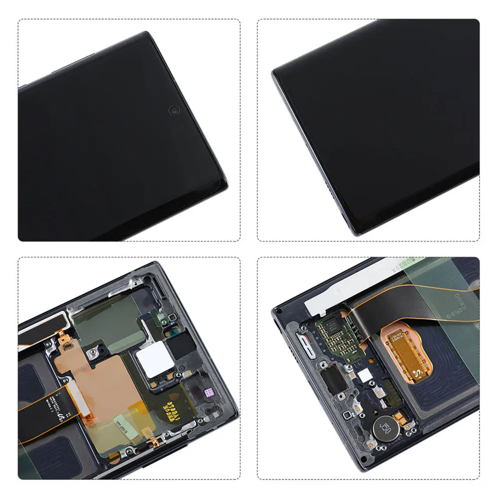  OEM OLED экран для Samsung Note 8 9 10 Lite Plus 20 Ultra Super AMOLED сенсорный ЖК-дисплей