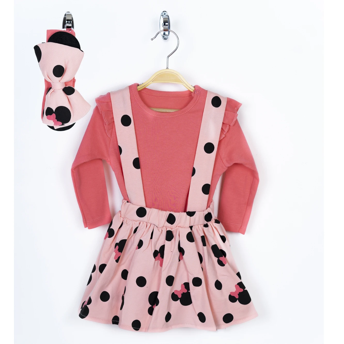 Горячая распродажа! Юбка Минни, комплект одежды для девочек, осенняя мягкая хлопковая детская одежда марки Necix