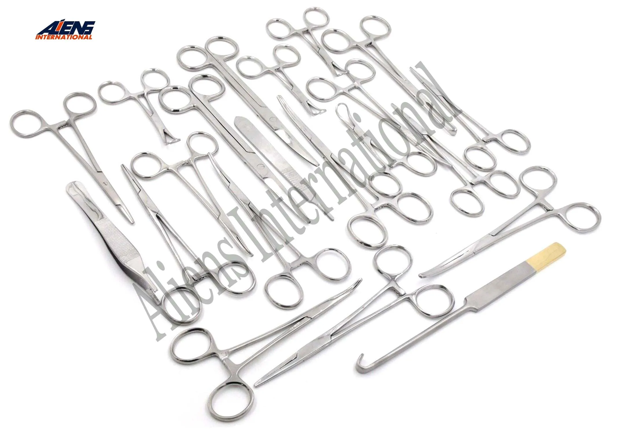 Buy Online Top Value High Quality Stainless Steel Major Surgical Instruments Set Basic General Surgery Kit