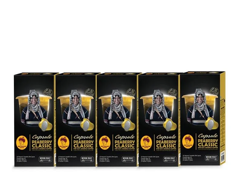 
Thailand Doi Chaang instant coffee capsule Peaberry Classic Arabica Coffee 