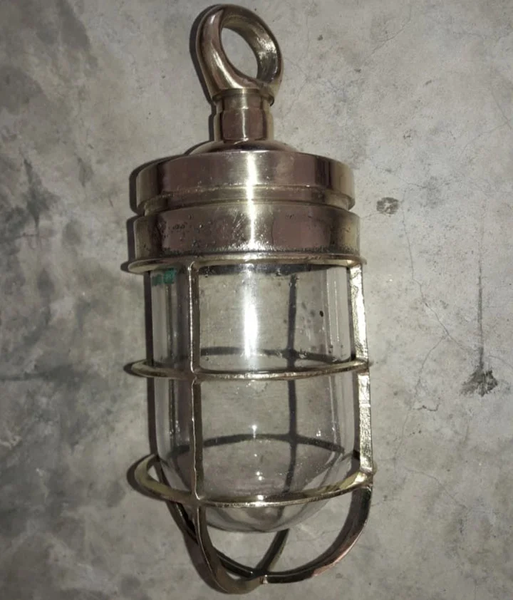 Nautical Ceiling Light Lamp Search Light Antique Brass Marine Decoration Items From Ship