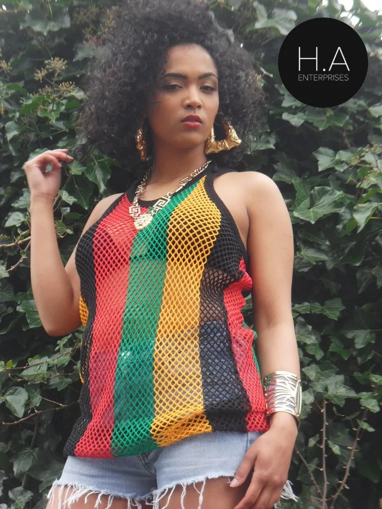  Весна-лето 2021 модная удлиненная безрукавка с глубоким вырезом и Женская сетчатая Прозрачная майка