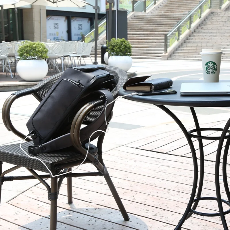 Trending outdoor travel laptop business usb charging backpack RFID solar panel backpack charger bag smart anti theft