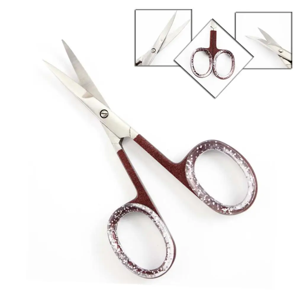 nail scissors cuticle fine point | stainless steel/nail file