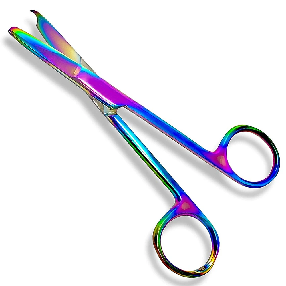 OEM high quality medical supplies single use surgical practice suture medical scissors