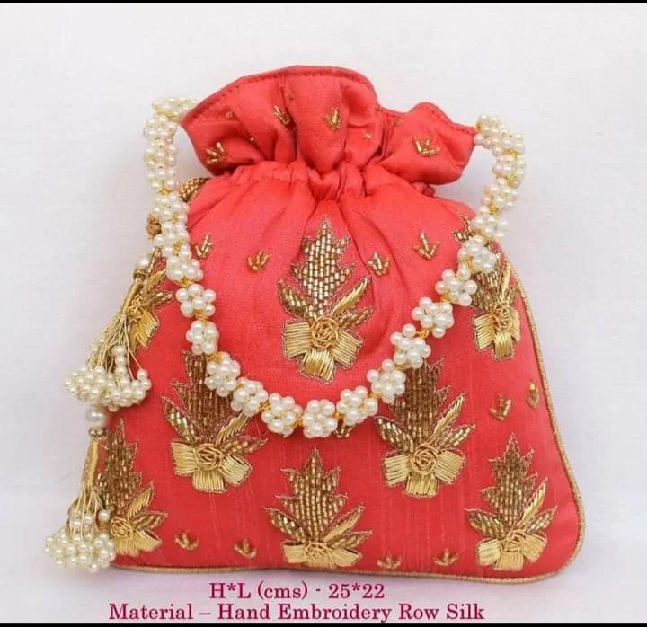 Design Women Wedding Party Gift handbag coin Potli Bags