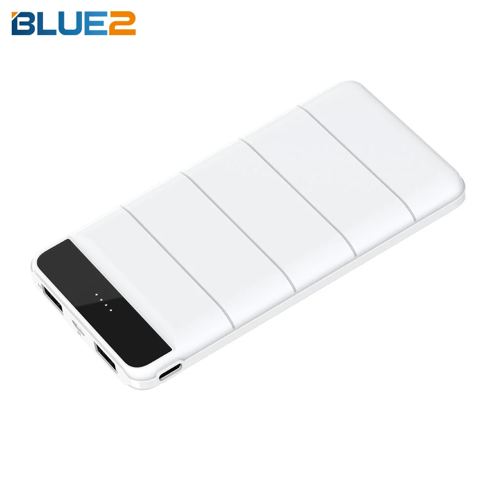 innovative products 2018 10000mAh Li polymer power bank U-L CE ROHS battery power bank consumer electronics for mobile phone