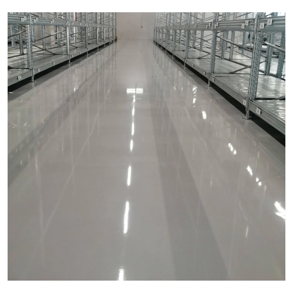 Глянцевое самовыравнивающееся эпоксидное напольное покрытие