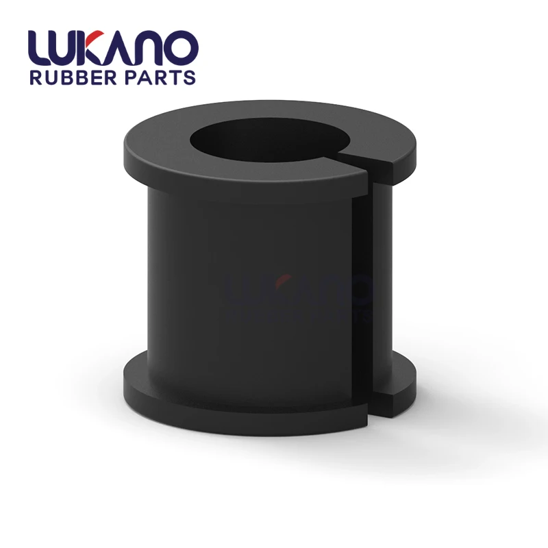 Neoprene EPDM NBR custom split rubber step bushings