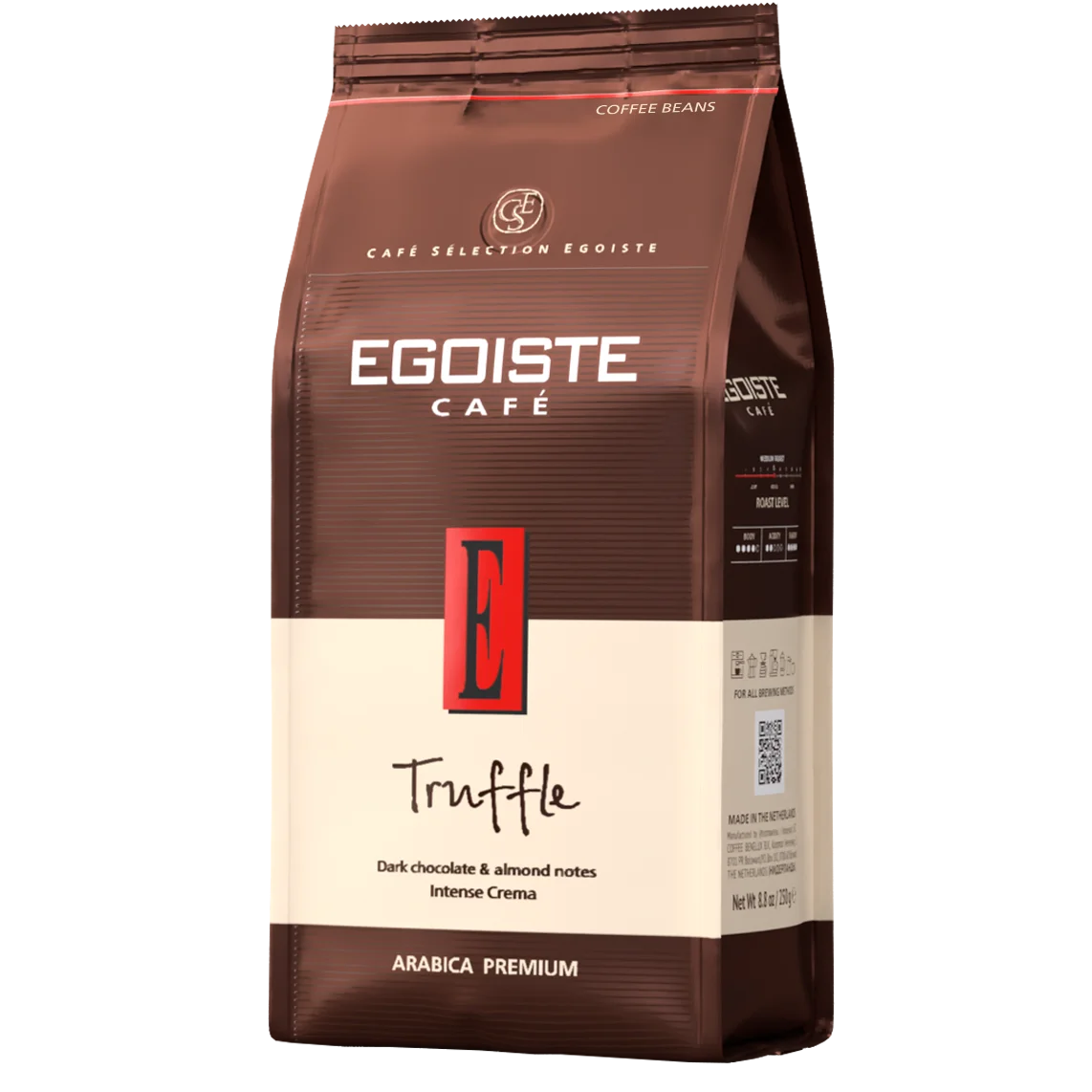 Brazilian fine cup roasted arabica Egoiste pouch 1 kg