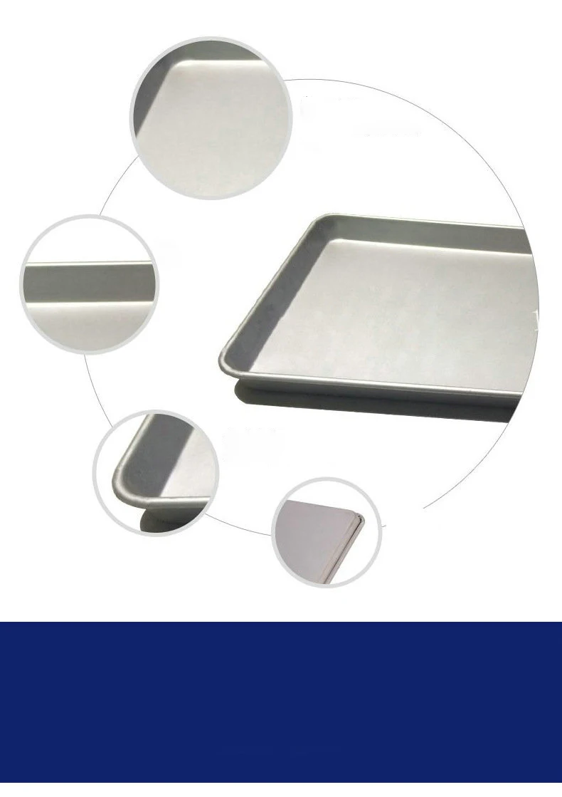 Custom Logo Multifunctional Household Aluminium Round Lid Nonstick Cake Baking Pan Small