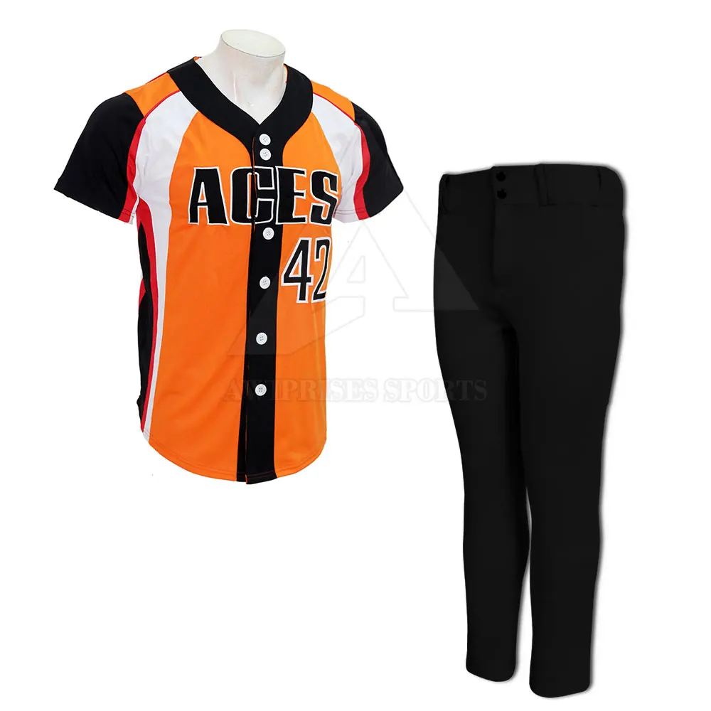 2022 Men baseball uniform Top quality custom sublimation baseball jersey fast Baseball Uniform