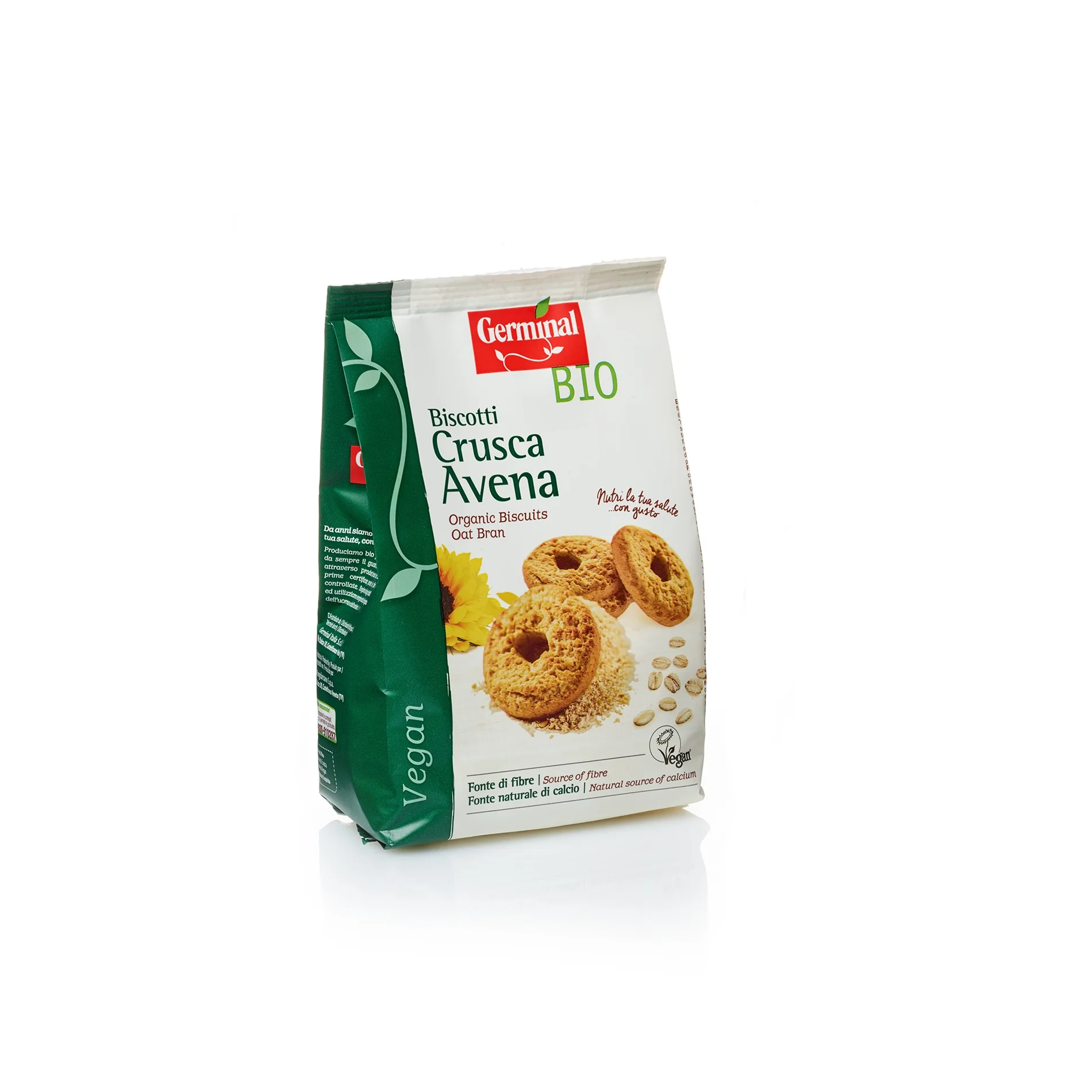 Лидер продаж, органическое веганское печенье с овсянкой, 250 г, Сделано в Италии
