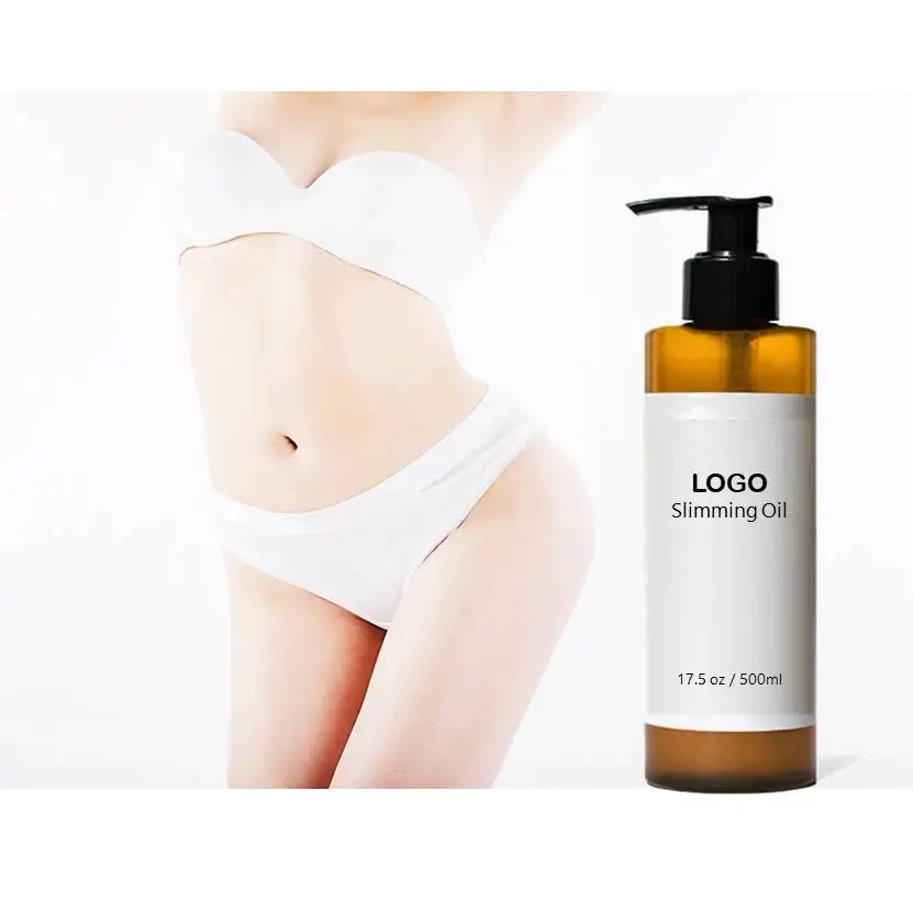 Лидер продаж на Amazon 2022 года, натуральное жиросжигание, масло для похудения, потеря веса, массажное масло для тела для женщин, спа-масло оптом, частная марка