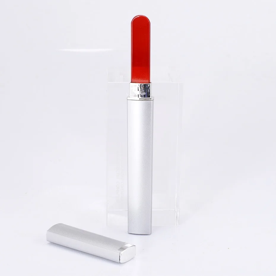 Professinal Crystal glass nail file tempered glass nail files with plastic case