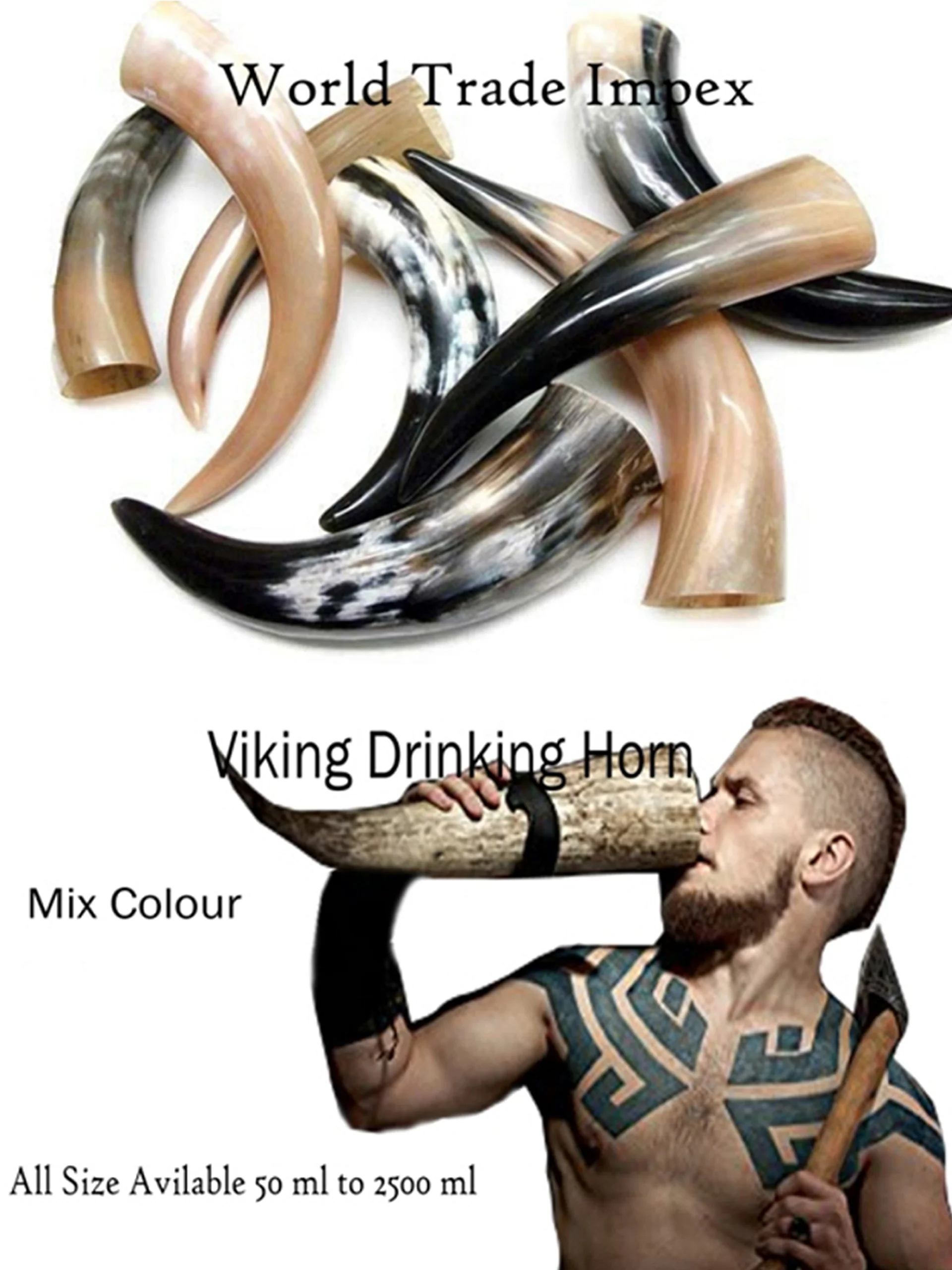 Вдохновленный старости viking питьевой стильный лакированый с цифрами и рожками на капюшоне; Питьевой Рог