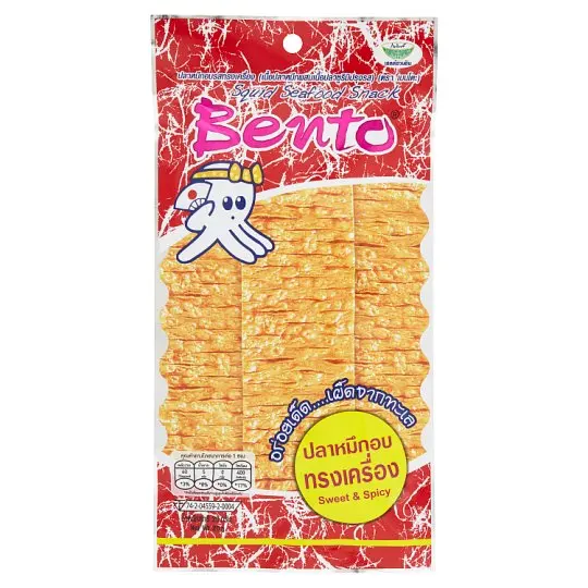 Baked Snack Spicy Quid Flavor Seafood Snack