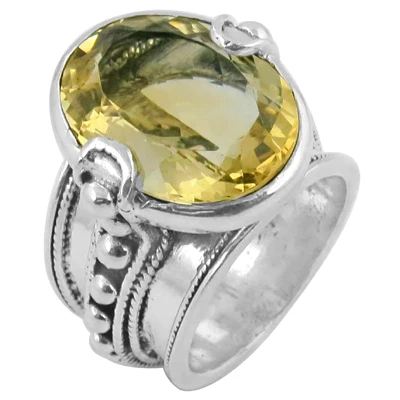 925 Sterling Silver Unique Genuine Citrine Fancy Shape Ring From Manufacturer At Wholesale Factory Price Shop Online