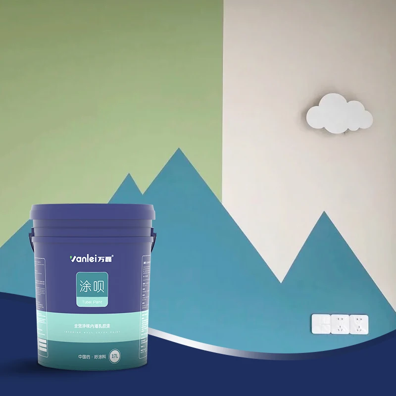 Wanlei Factory Price Super Adhesion Acrylic Emulsion Paint