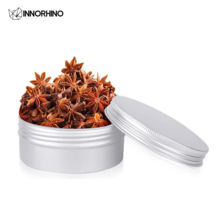 Metal Packaging Tins Can For Herb Spice Dried Fruit And Flower