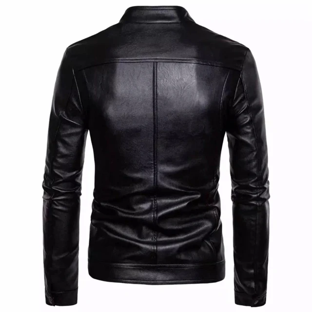 Best Quality Men Leather Fashion Jacket Top style leather jacket