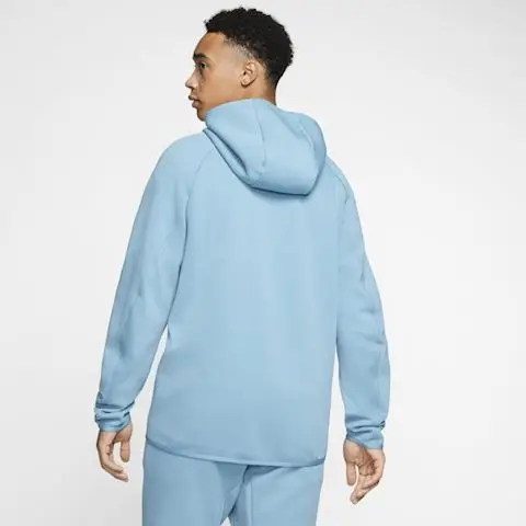 Factory direct sale custom sky blue unisex casual heavy fleece Zipper hoody printed hoodies for men street wear clothing for men