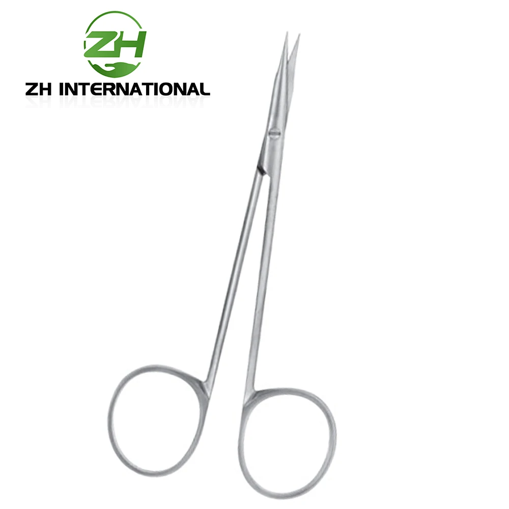 Eye Stitch Scissor Needle Points Little Curved,  Ophthalmic Instruments