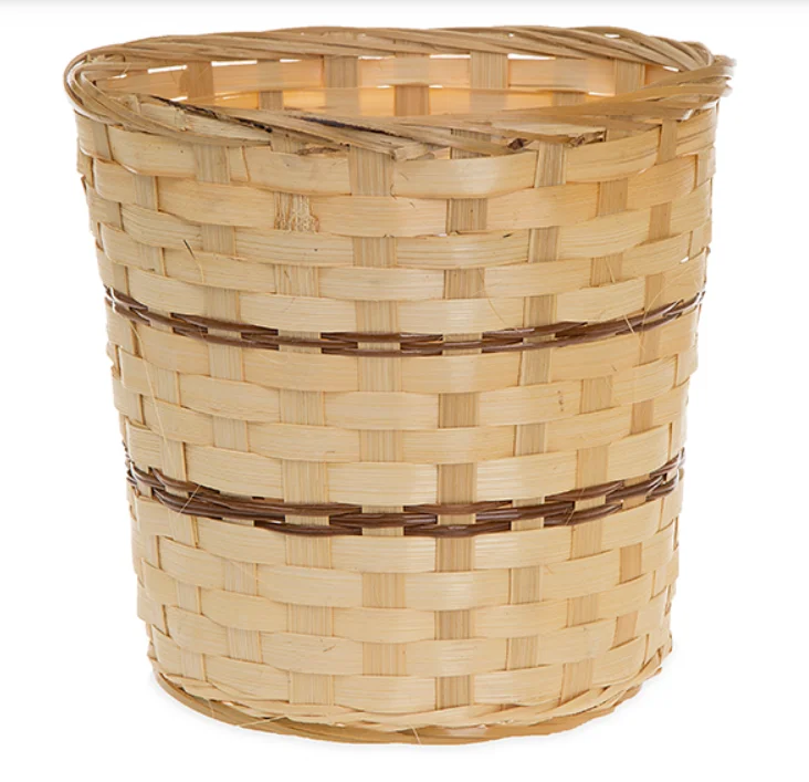 Bamboo plant basket / Eco-friendly organic bamboo tree planting basket made in VietNam