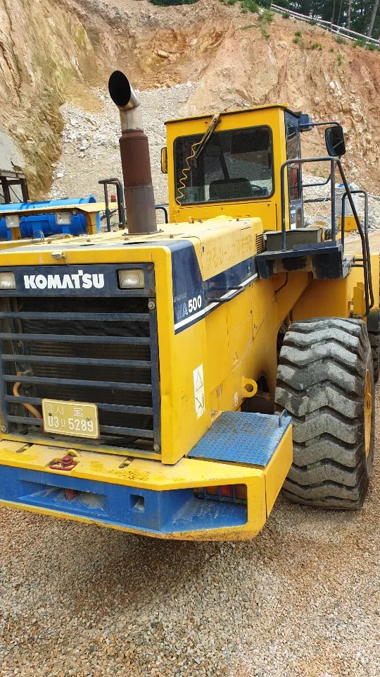 
[ Winwin Used Machinery ] Used wheel loader KOMATSU WA500 1996yr For sale 