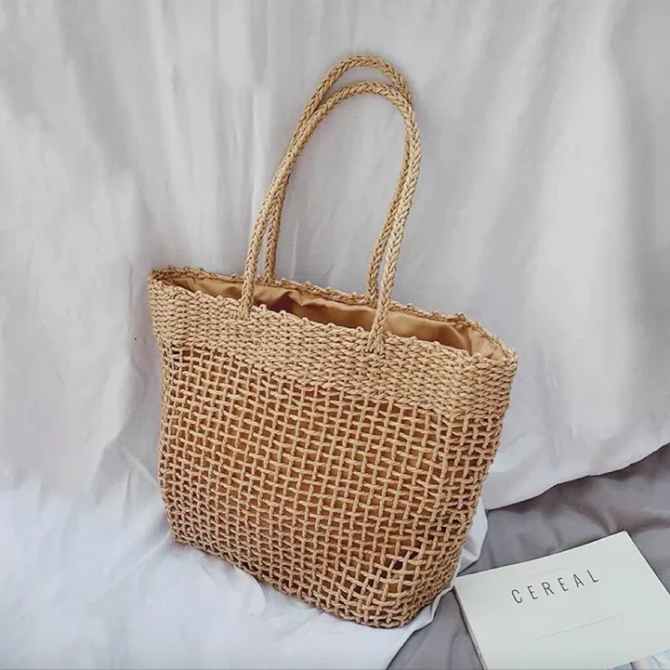 ECO-friendly Seagrass Handmade Bag, Seagrass Decor Bag, Seagrass Bag With Handle made in Vietnam