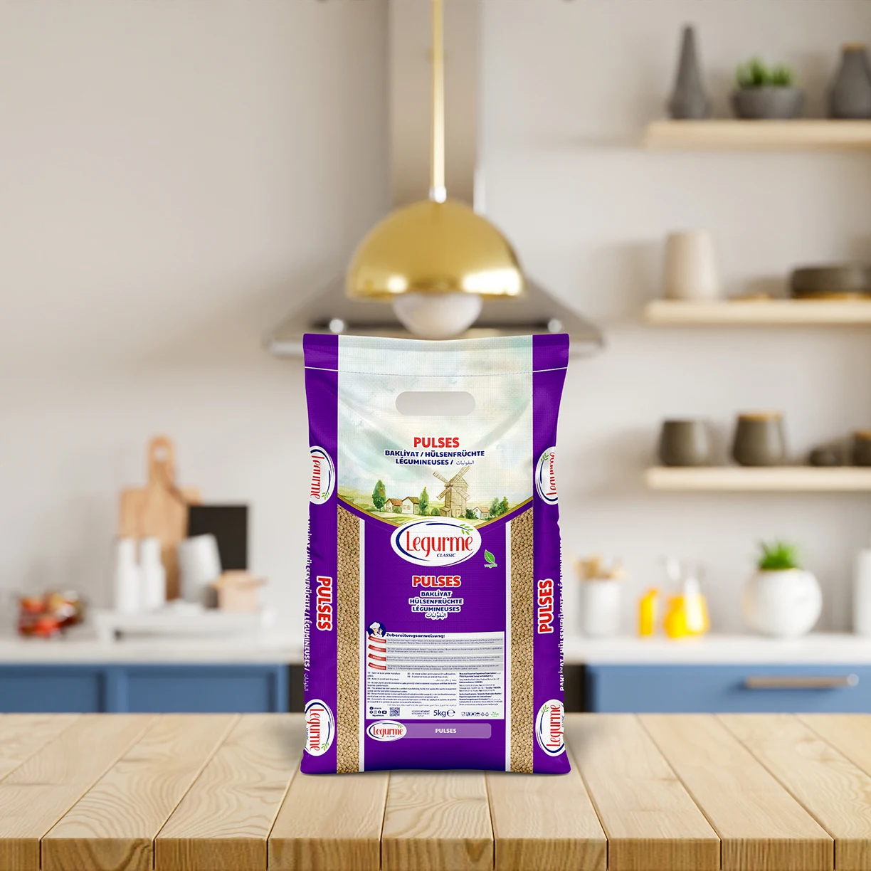 Legurme High Quality Best Price 5 Kg Green Lentils  | Dry Product | Custom Packaging | Shelf Life 24 months  | Made in Turkey |