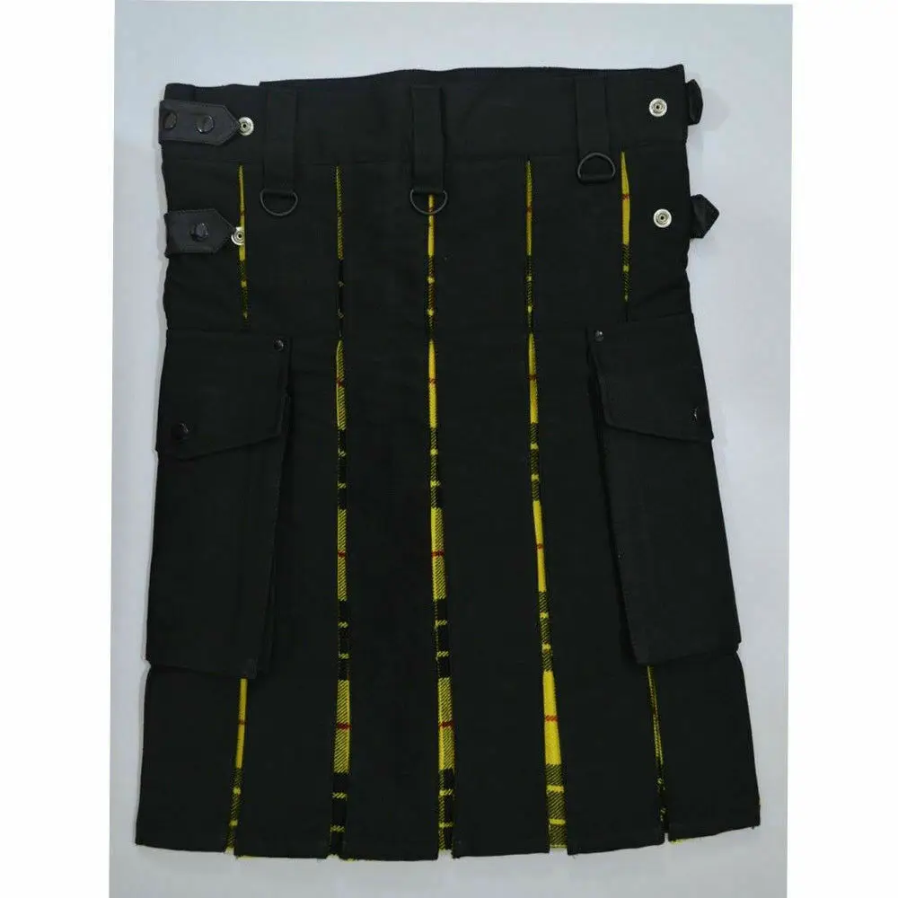 Hybrid Tartan Design Mens Hybrid Scottish Tartan Utility Kilt Hybrid Scottish Tartan Utility Kilt