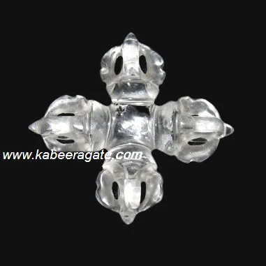 Wholesale Tibetan Healing Products : Crystal Quartz Viswa Vajra