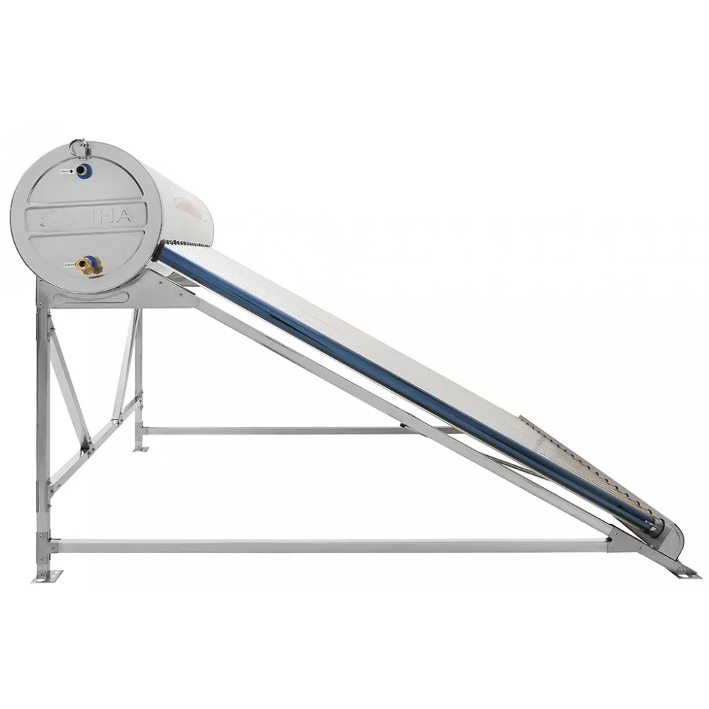 Evacuated Tubes Solar Water Heaters Hot Water Stainless Steel 304 Inner Tank OEM 120 - 300 Liters