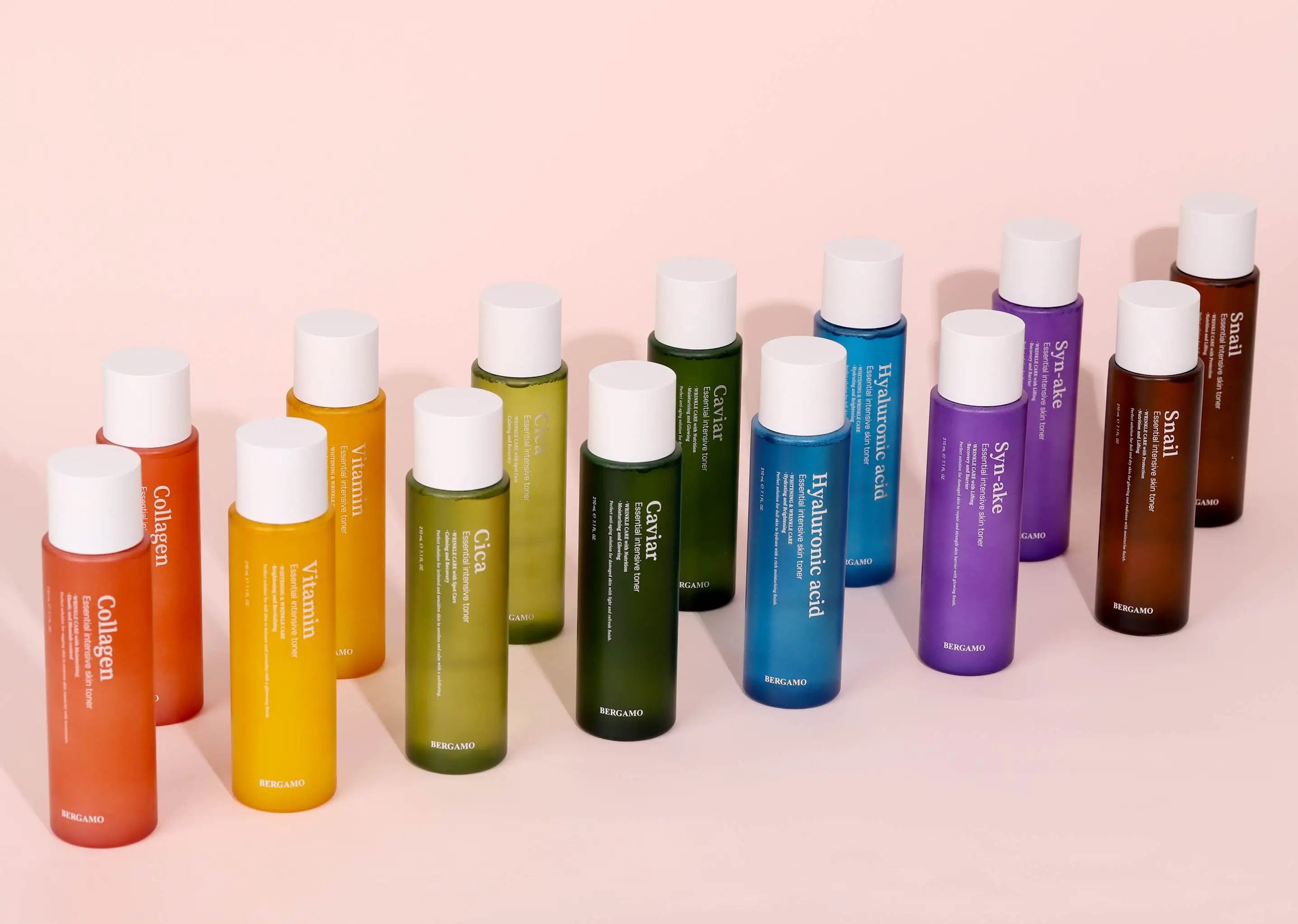 BERGAMO CICA ESSENTIAL INTENSIVE TONER Made in Korea K-beauty Wrinkle Care Spot clear Calming Recovery Centella Asiatica Extract