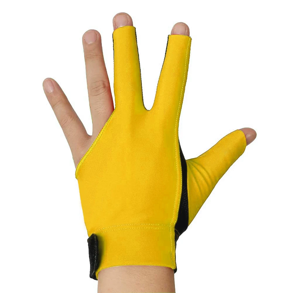 Custom Design & OEM Wholesale Service Cue Gloves Billiard Pool Gloves Spandex Lycra Material Stretchable New Arrival 2022