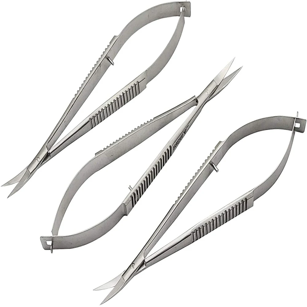 New Arrival Handmade Stainless Steel Micro Spring Scissors For Lashes / Eyelash Extension Scissors