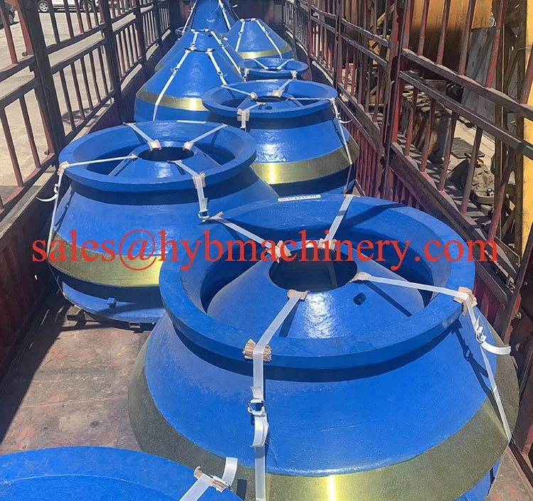 HPB500 Cone Crusher Spare Parts Mantle and Bowl Liner with High Manganese Steel