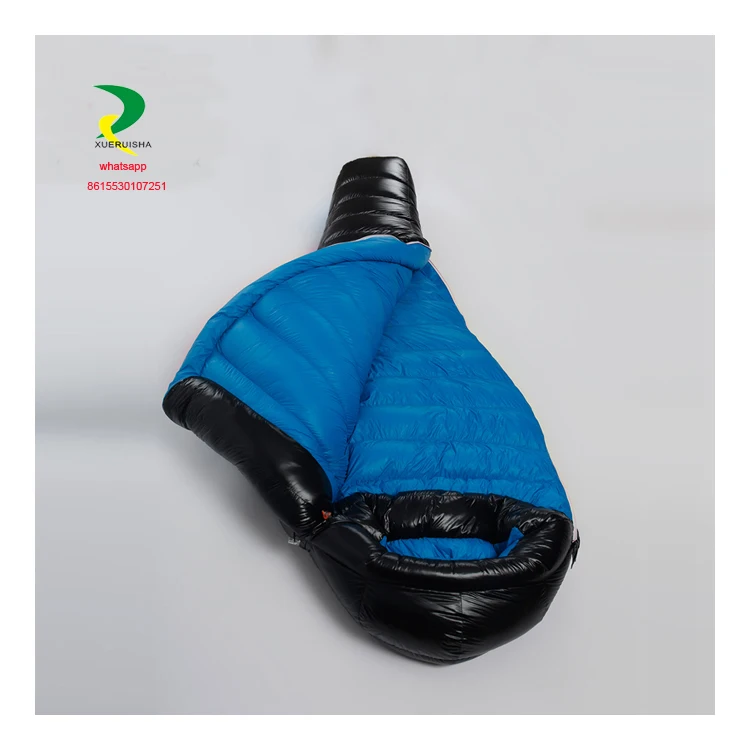 
breathable latest super lightweight compression sack compact emergency duck down wearable sleeping bag outdoor for camping 