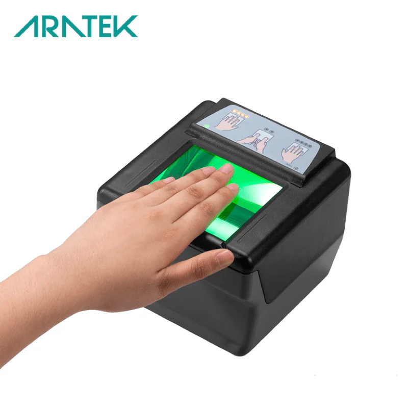 
Aratek biometric fingerprint scanner full finger for 10 finger print scanners and rolled fingerprint scanner 