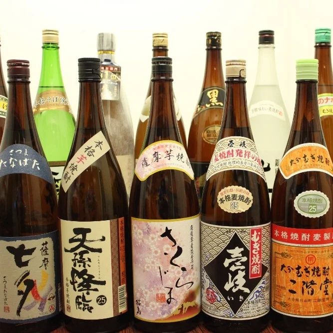 Internationally recognized tasty shochu alcohol drink made with rice