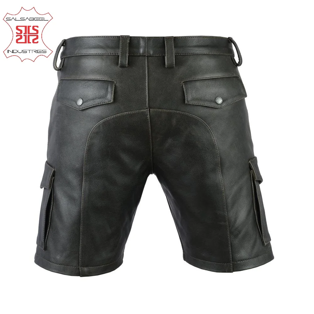 Women wholesale summer soft leather custom style Suede Short