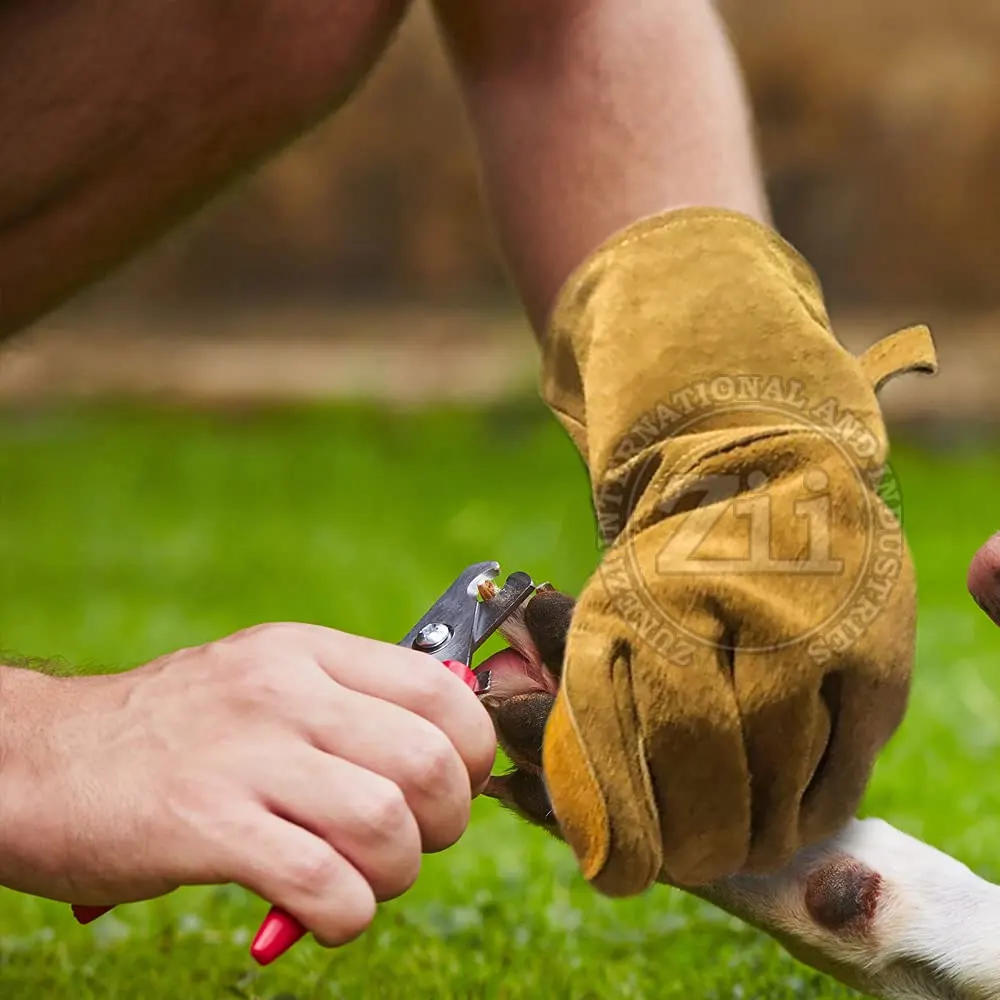 Work Wear Heat Protection Leather Welding Gloves Factory Manufacturer Custom Made Welding Gloves