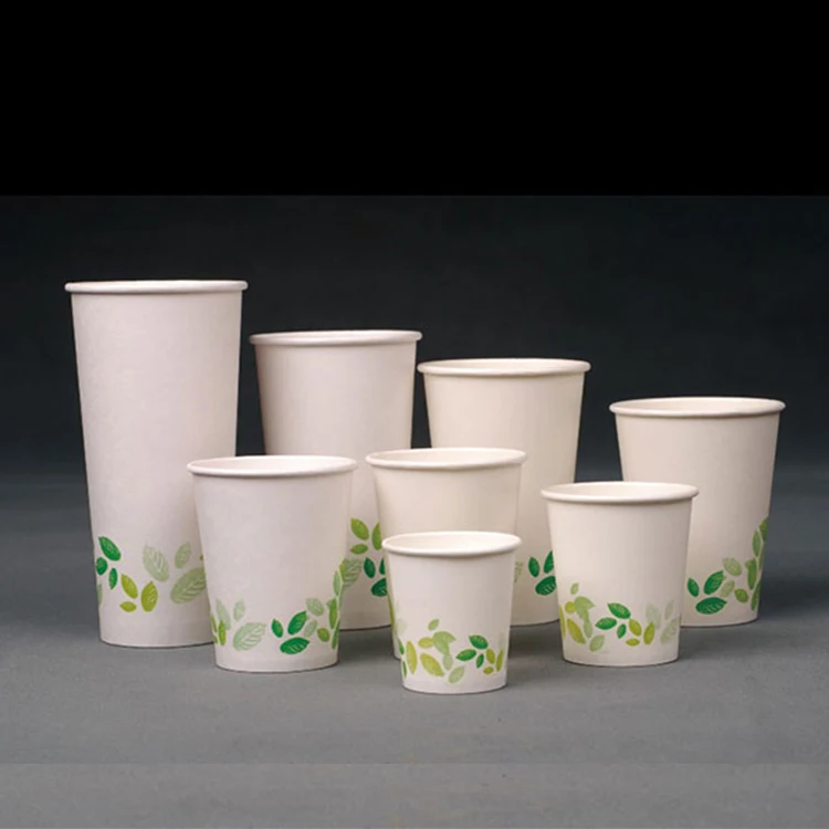 Wholesale Price Customized printed Craft Paper single wall Disposable paper cup coffee paper cup For Beverage From Vietnam