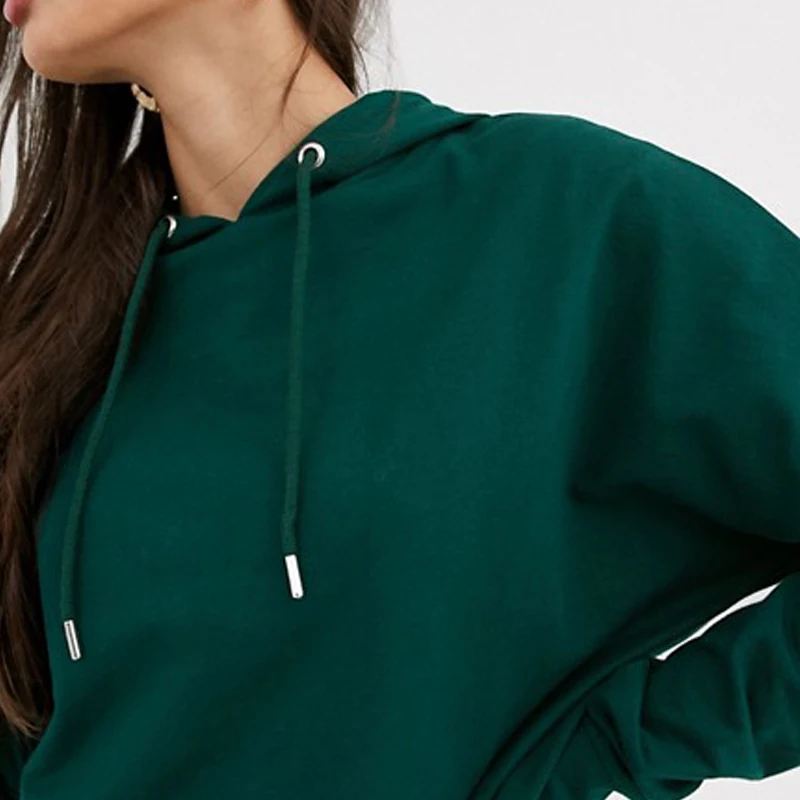 Long sleeve hooded hoodie drawstring waist jogger women tracksuits