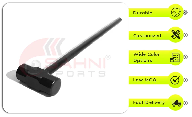 Excellent Conditioning Tool Solid Steel Construction Fitness Sledge Hammer for Improving Work Capacity
