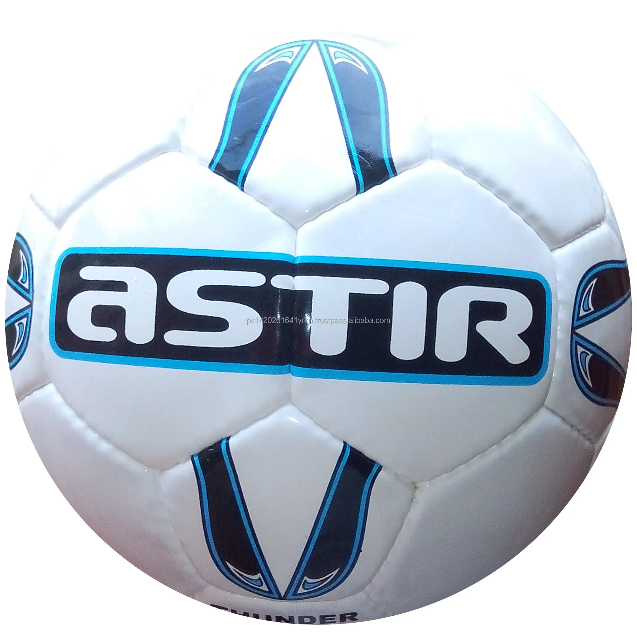 
Soccer Ball Training Custom LOGO Football Astir Thunder White Ball 