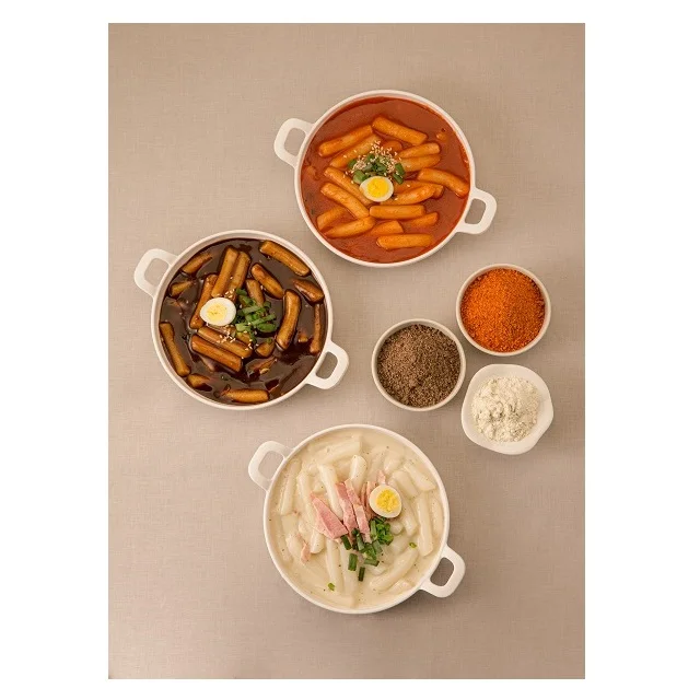 Premium Quality K-food Mimi Spicy Topokki easy to make instant type Korean food product with great taste