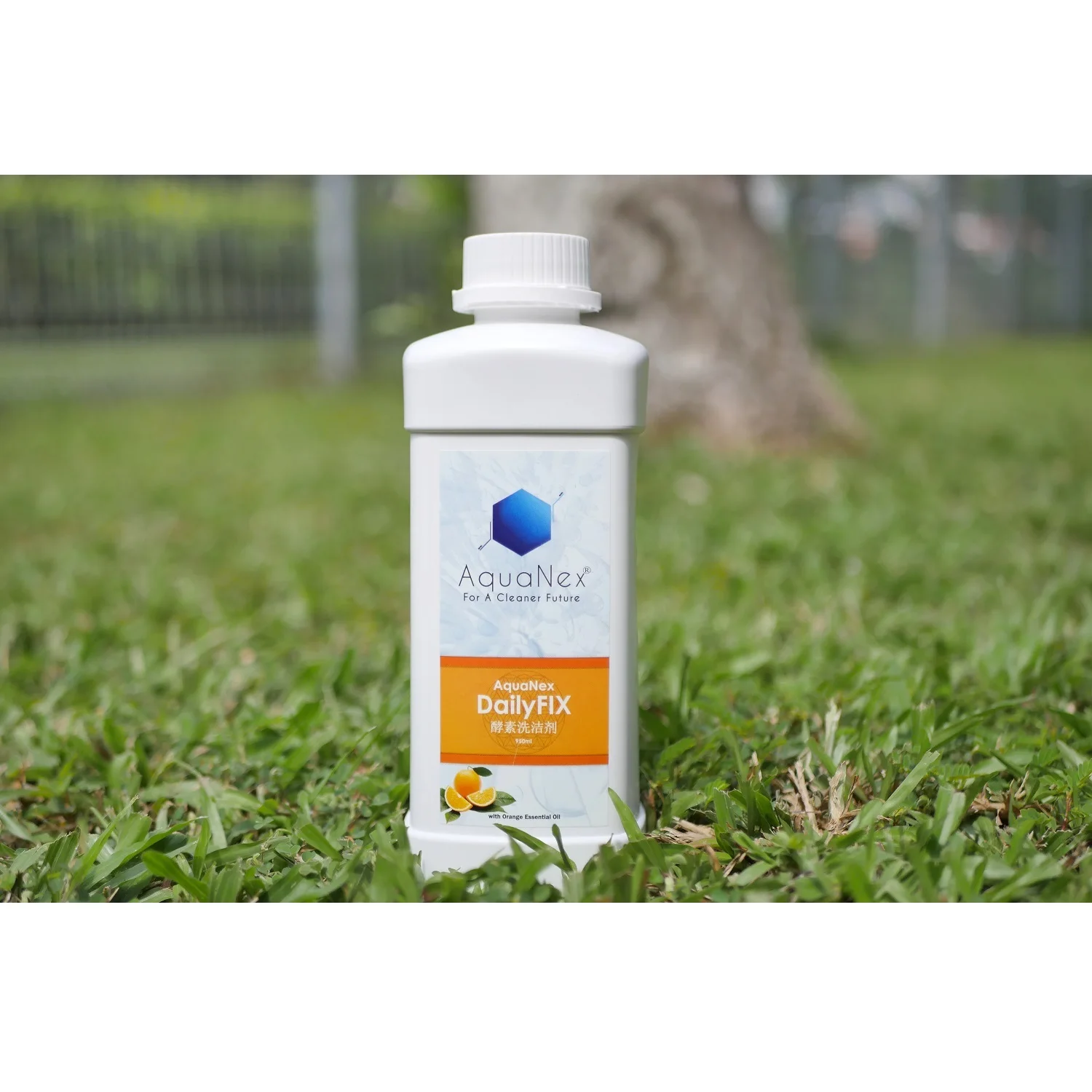 Super Natural Green Environmental Friendly Non-Toxic Recyclable AquaNex DailyFIX Cleaner with Sweet Orange Aroma Scent